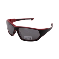 OEM Brand Full Rim Black Red Frame Polarized Sports Sun Glasses Sunglasses Men